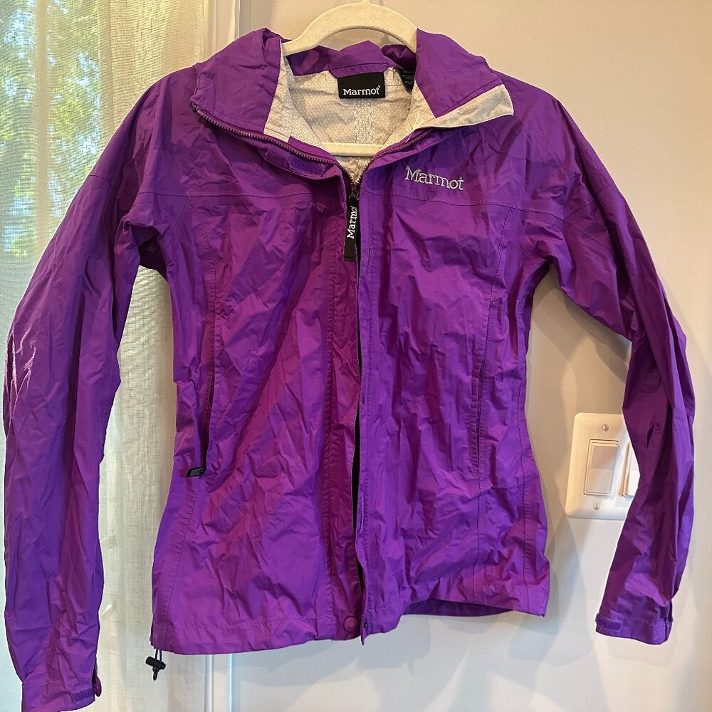 Marmot XS Rainjacket  Purple Windbreaker